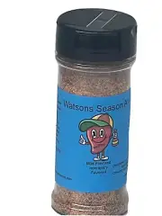 Watsons homemade pepper sauce and seasonings mild flavor