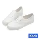 【Keds】CHAMPION GN 經典寬楦舒適真皮休閒小白鞋(9241W110101)