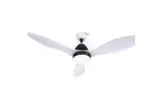 Devanti 48'' Ceiling Fan DC Motor w/Light w/Remote - White