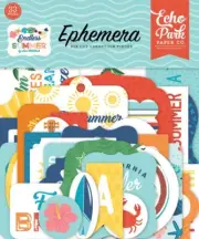 Echo Park Paper Co. Cardstock Ephemera- **Endless Summer** by Lori Whitlock