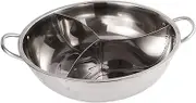 Ｂｅｓｇａ Induction Cookware Pot for Chinese Chafing Dish in Kitchen and Restaurant, 34cm