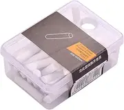 Portable Electric Eraser Refills 50pcs Dia. 5mm Big Eraser Refills Replaceable Rubbers Stationery Supplies for School Students Artists Ding Painting Sketching Use