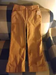 New! PATAGONIA Women's Wide-Leg Cord Pants Sz 8 Nest Brown