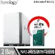 Synology群暉科技 DS223j NAS 搭 Synology HAT3300 Plus系列 6TB NAS專用硬碟 x 1