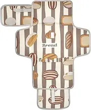 Reusable Toddler Changing pad with Tissue Pocket Diaper Changing pad Portable for Moms, Dads