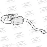 Redback Manifold Cat Converter to suit BMW X5 E53 3.0L 6Cyl Wagon 5/00- RHS Maniverter - MCV054