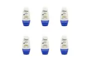 6PK Dove 50ml Antiperspirant Underarm Deodorant Roll On 48hr Protection Original