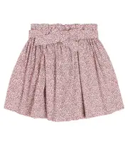 [Bonpoint] Bonpoint Tuie floral cotton skirt Y 10 pink