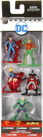 DC Comics - Nano Metalfigs, 5 Pack