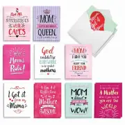 The Best Card Company - 20 Note Cards Blank Assortment (4 x 5.12 Inch) (10 De...