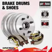 Rear Protex Brake Drums + Shoes for Toyota Tarago TCR10 TCR11 TCR20 TCR21 (for: Toyota)