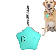 Dog Lights for Night Walking, Star Design Rechargeable Puppy Walking Light USB, Anti-Lost Flash Pendant for Outdoors Night Cycling Accessessories