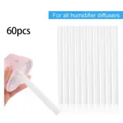 60Pcs Cotton Swab Filters Refill Sticks Replacement Wicks for Portable7238