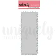 Uniquely Creative Slim Doily Rectangle Die
