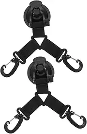 SWOOMEY 2Pcs Heavy Duty Outdoor Suction Cup Anchor for Camping Tarp Accessories Car Tent Securing Hooks for Use Easy to Store and Carry