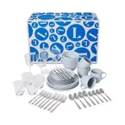 Leeway The Full Way 44-Piece Dinner Service Set