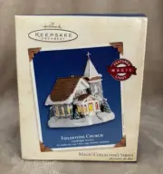 FIELDSTONE CHURCH 2003 HALLMARK KEEPSAKE ORNAMENT NIB
