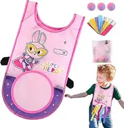 Stick Ball Vest Dodgeball Game, Sticky Vest Catch Game, Stick Ball Toss Game, Outdoor Kids Catch Game, Dodgeball Target Game for Kids, Catch Toss Balls Game, Sticky Target Game for Boys, Girls Stick