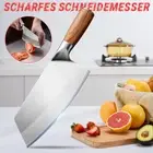 Cleaver Knife Chopper Master Chef Meat Bone Butcher Kitchen Stainless Steel