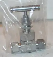 1/2 Tube 316ss Union Bonnet Needle Valve (6000 Psi) Hy-Pro CB2H-8T-G