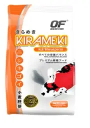 Ocean Free Kirameki Koi Wheatgerm Large Pellet 1kg - Pond Floating Fish food