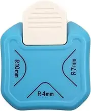 3 in 1 Corner Rounder Punch, Paper Hole Punch 4mm 7mm 10mm 3-Way Corner Rounder Cutter for Paper Crafts, DIY Projects, Photo Cutter, Laminate, Crafting Handmade Activity,Card Making and Scrapbooking