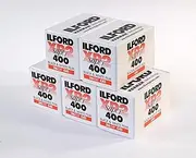 Ilford XP2 400, 35mm 36 exposures 5 Rolls