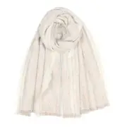ANYYOU Scarf Rainbow Cashmere Winter Pashmina Shawl Tassel Bandana
