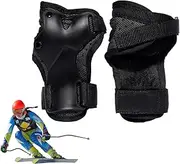Carpal Tunnel Wrist Brace | Wrist Guards Protective Gear - Adult and Kids Skating Gloves, Sports Protection Wrist, Palm Protection Guard for Snowboarding Roller Skating Skiing Motocross