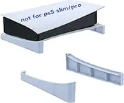 Mcbazel Horizontal Stand for PS5, Base Stand Accessories Compatible with PlayStation 5 Disc & Digital Editions(Not for PS5 Slim/Pro)- Ash Gray