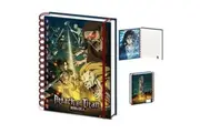 Attack on Titan A5 Wirebound Notebook (Yellow/Green) (21cm x 15.5cm x 1.7cm)