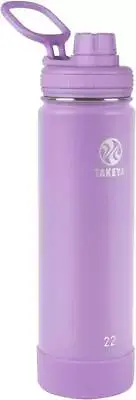 22 oz Vacuum Insulated Stainless Steel Water Bottle with Spout Lid - Lilac