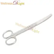 WDL 4.5" OPERATING SCISSORS BLUNT/BLUNT CURVED SURGICAL INSTRUMENT STAINLESS
