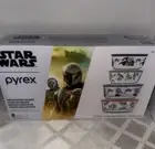 Star Wars Pyrex Decorated Glass food storage 8 piece set-NEW