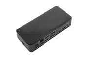 Targus Universal USB-C Dual Video 4K Docking Station with 100W Power Delivery 2x4K UHD@60Hz 2xHDMI2.0 2xDP USB-C 4xUSB-A GLAN Audio Combo ~DOCK190AUZ