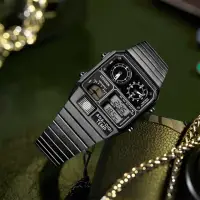 在飛比找momo購物網優惠-【CITIZEN 星辰】Chronograph 復古計時電子