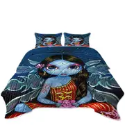 Oriental Fantasy Art Hindu Fairy Coverlet