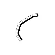Gates Molded Heater Hose for Honda Accord CB CE CD Sedan Wagon 2.2L