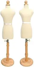 Women Size Adjustable Dress Form, Stability, Female Dress Form Female Mannequin Prime Material Dress Form Mannequin with Tripod Base for Sewing Display (Type 1)