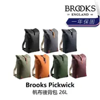 在飛比找momo購物網優惠-【BROOKS】Pickwick 帆布後背包 26L 黑色/