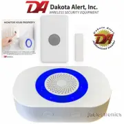 DAKOTA ALERT UTRE-4K PLUS WIRELESS DOORBELL/PANIC BUTTON/ALARM+RELAYS+12V OUTPUT
