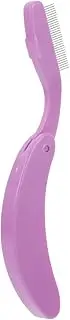 Gogogmee Eyebrow Separator Comb Metal Lash Brush 2-in-1 Beauty Tool for Grooming Portable Comfortable
