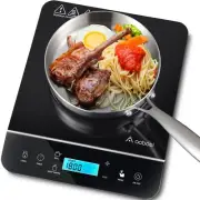Portable Induction Cooktop1800W Induction Cooker with LCD Sensor Touch Induct...