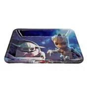 Decorative Remote Side Table Galatic Friends Tray Decoration Snack metal plate