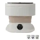 Mini Laundry Washer Compact Foldable Washing Machine for Underwear Socks Towels