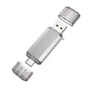128GB USB C Flash Drive, 2 in 1 USB 3.0 Type C Dual OTG Metal Thumb Drive Jum...