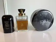 Vintage Tabu By Dana Perfume, Soap In Holder And Dusting Powder