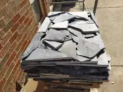 Slate random 1 pallet landscaping stone