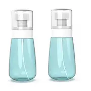 2Pcs Small Spray Bottle Travel Size 100ml, Mini Travel Sized Spray Bottles for Toners, Face and Hair Mist