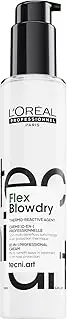 L'Oréal Professionnel Tecni.ART, Flex Blow Dry, 150 m Pre-Styling Blow-Dry Cream with 10-in-1 Benefits for All Hair Types, Heat Protection up to 230 °C